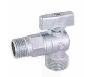 Beslag - GPA Flowsystem Mini 040k angle valve with check nipple/nipple brass 3/4x1/2 - 744403233