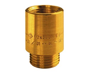 Beslag - Unite extension 80 mm x 12 brass - 743171680