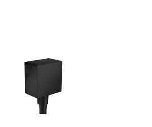 Reservedeler og tilbehør - Hansgrohe wall outlet square matt black - 26455670