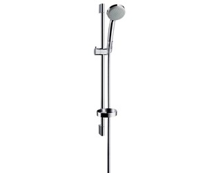 Dusj- og monteringstilbehør - Hansgrohe croma 100 mono hand shower unica'c wall bar 0.65 m - 27717000