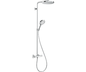 Dusj- og monteringstilbehør - Hansgrohe raindance select s 240 1jet powderrain showerpipe - 27633000