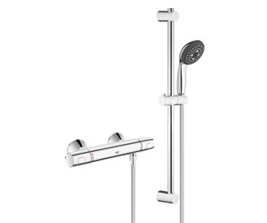 Dusj- og monteringstilbehør - Grohe Precision Trend Dusjtermostat sett 1/2", krom - 34237002