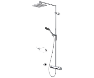 Dusj- og monteringstilbehør - Oras optima rain showersystem - 7192