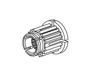 Reservedeler og tilbehør - K. Neerskov Kwc gastro locking bush for 1/2 valve - 716159408