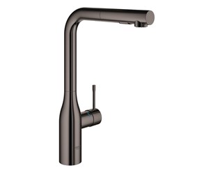 Blandebatterier og beslag - Grohe Essence, Ettgrepskjøkkenbatteri, Hard Graphite - 30270A00