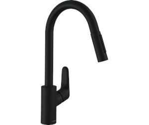 Blandebatterier og beslag - Hansgrohe focus single lever kitchen mixer 240 with pull-out - 31815670