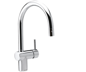 Blandebatterier og beslag - Damixa osier kitchen mixer with high c-spout - 181200000