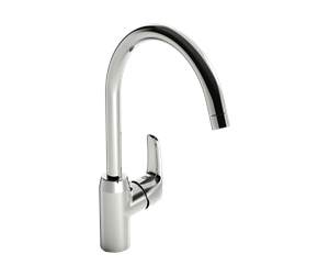 Blandebatterier og beslag - Oras safira kitchen faucet with high spout and side lever - 1028F