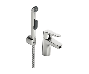 Blandebatterier og beslag - Oras saga 3912f washbasin faucet with bidetta hand shower ho - 3912F