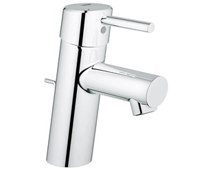 Blandebatterier og beslag - Grohe Concetto, Ettgrepsbatteri til servant, S-Size, krom - 3220410E