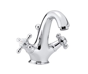 Blandebatterier og beslag - Damixa tradition basin mixer with strainer f133 chrome - 370290000