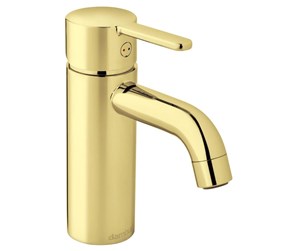 Blandebatterier og beslag - Damixa silhouet basin mixer small brass (pvd) - 740217700