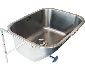 Kummer & vasker - Juvel tempra wash trough 500 x 400 x 230 mm - 687104210