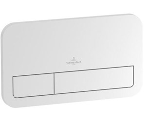 Installasjonssystemer - Villeroy & Boch Viconnect e200 flush plate dual white - 92249068