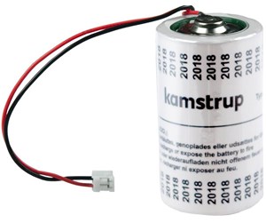 Måleinstrumenter - Kamstrup D-cell battery with connector - 1606064