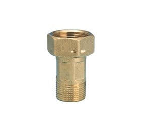 Måleinstrumenter - Pettinaroli Complete brass water meter connection union 1 1/2x2 - 701CR-011