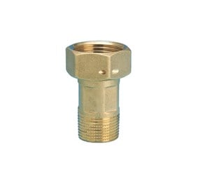 Måleinstrumenter - Pettinaroli Complete brass water meter connection union 11/4x11/2 - 701CR-010