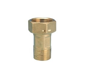 Måleinstrumenter - Pettinaroli Complete brass water meter connection union 11/4x1 - 701C-008