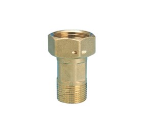 Måleinstrumenter - Pettinaroli Complete brass water meter connection union 1x3/4 - 701C-006