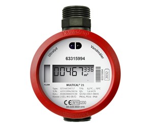 Måleinstrumenter - Kamstrup Water meter multical® 21  1.6 m3/h hot water - 021-40-C0A-7XX