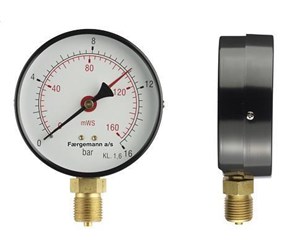 Måleinstrumenter - Erik Færgemann Hydro/thermo gauge 1/2xø80 0-10mvs/20-120°c - 481073-014