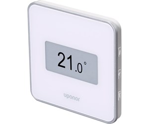 Gulvvarme - Uponor smatrix wave thermostat d+rh style t-169 white - 1087816