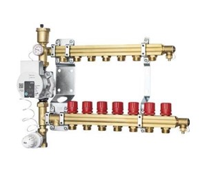 Gulvvarme - Roth shunt unit for 7 circuits - 17466212.170