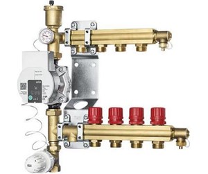 Gulvvarme - Roth shuntunit for 4 circuits - 17466212.140