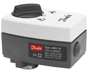 Varmekontroll - Danfoss ame actuator 24v 0-10v - 082G3005