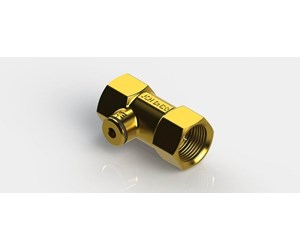 Beslag - JCH Check valve 2290 controllable brass 2 - 430327-012