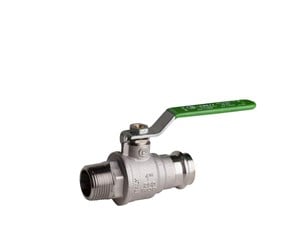 Beslag - Pettinaroli Heavyduty fullway ball valve with press fittings ends press - P100/1-622