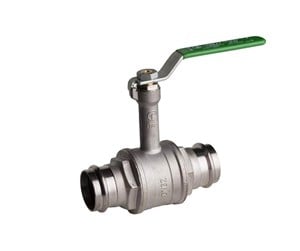 Beslag - Pettinaroli Heavyduty fullway ball valve with press fittings ends and ex - P100L-054