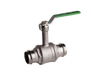 Beslag - Pettinaroli Heavyduty fullway ball valve with press fittings ends and ex - P100L-035