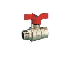 Beslag - Pettinaroli F x m "new compact" fullway ball valve red butterfly hand - 52CE/1-008