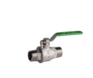 Beslag - Pettinaroli M x m heavyduty fullway ball valve green steel lever tea t - 51EU/2-008