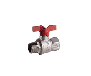 Beslag - Pettinaroli F x m heavyduty fullway ball valve red butterfly handle te - 52EUR/1-008