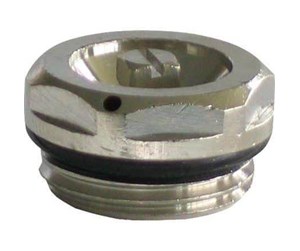 Radiatorer og ventiler - Pettinaroli Air screw with o-ring edge 1/2" chrome - DE-016