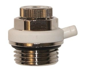 Radiatorer og ventiler - Megatherm Air screw 1/2" Simplex w/handle chrome-plated - 405508004