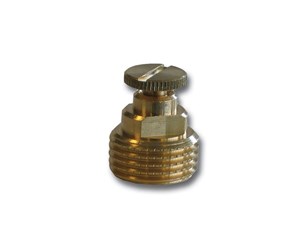 Radiatorer og ventiler - Pettinaroli Air screw with hand wheel 3/8" - DE-VFB-003