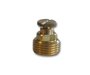 Radiatorer og ventiler - Pettinaroli Air screw with hand wheel 1/4" - DE-VFB-002