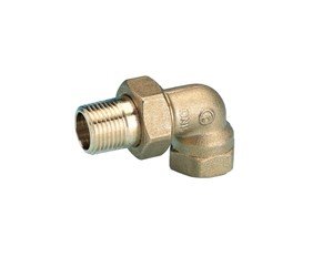 Radiatorer og ventiler - Pettinaroli Radiator connection angled 3/4" - 700DIN-006