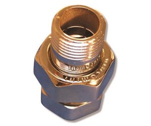 Håndkleradiatorer og tilbehør - Megatherm Radiator coupling 1/2 concentric chromium plated - 405000504