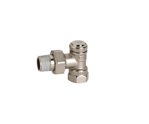 Radiatorer og ventiler - Pettinaroli Return valve angled 1/2" - 650DIN-004