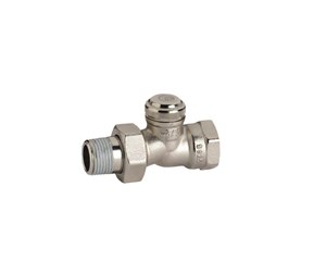 Radiatorer og ventiler - Pettinaroli Return flow valve straight 1/2" - 651DIN-004