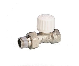 Gulvvarme - Pettinaroli radiator valve 12 with pre-setting device - 761DPR-004