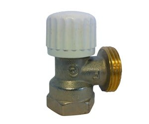 Gulvvarme - Pettinaroli 3/4" thermostatic angle valve "only for shunt 7021" - 760ME-006