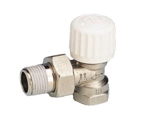 Radiatorer og ventiler - Pettinaroli Radiator valve angled 1/2" - 760P-004