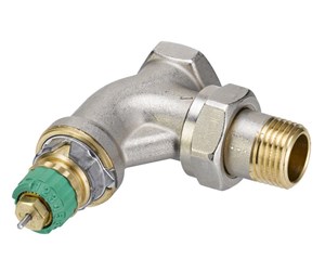 Radiatorer og ventiler - Danfoss RA-DV 15 dynamic radiator valve angled 1/2" - 013G7713