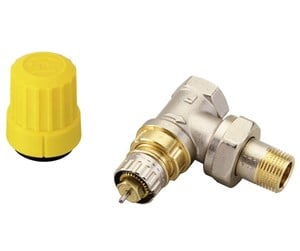 Radiatorer og ventiler - Danfoss RA-U radiator valve 10 3/8" Angular running - 013G3231