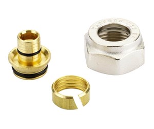 Gulvvarme - Danfoss compression fittings - 013G4156